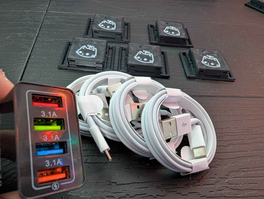 UsagiVR SlimeVR REVO LSM6DSV + QMC6309 – 5 Trackers